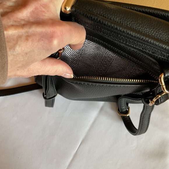 Miztique Convertible Backpack Crossbody With Gold Accents - Picture 7 of 11